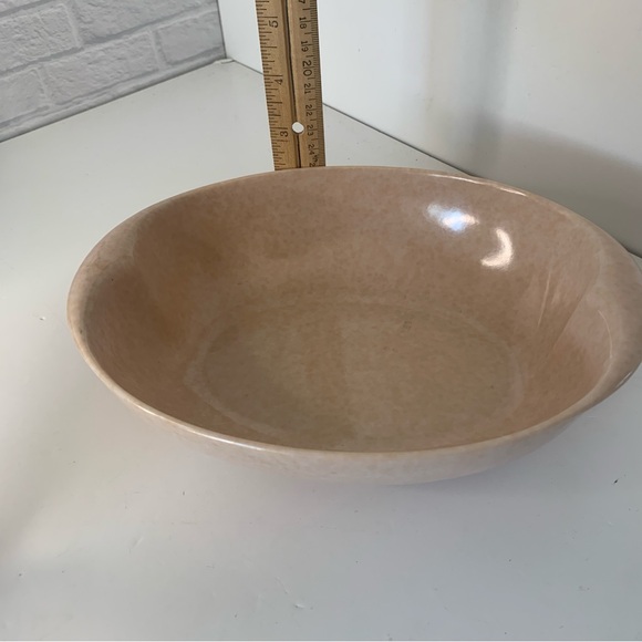 Melmac Oval Bowl Pink MCM Melamine Branchell K. La Mayne Designer USA Vintage - Picture 6 of 6